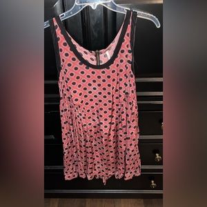 Free People sleeveless tunic size small